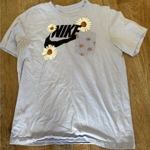 Nike Blue Short Sleeve Tee Athletic Casual